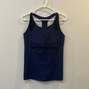 Athleta Navy tank